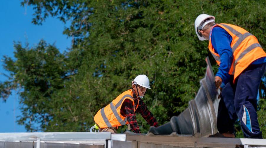 Professional metal roof installation in Exton, PA